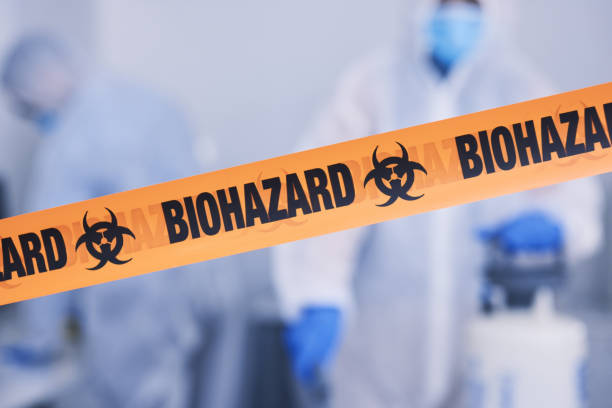 Professional Blood Cleanup technician working in Danville, NH
